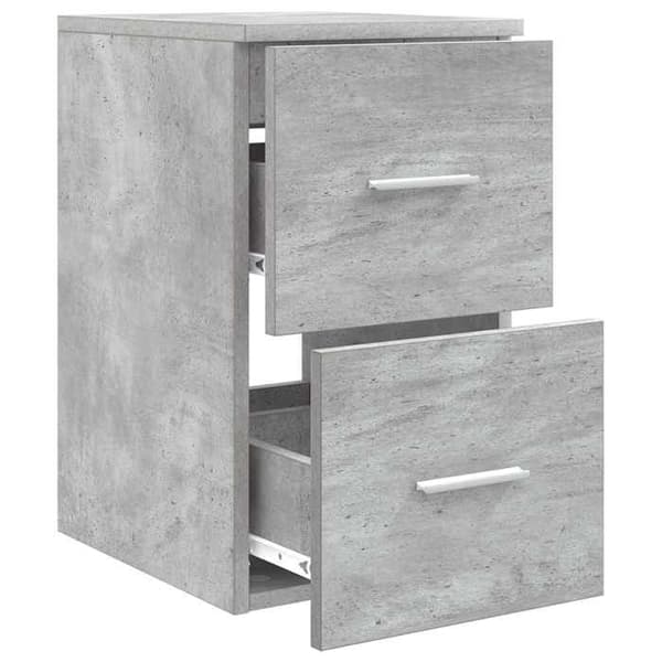 Maison Exclusive - Badeværelsesmøbel In-between Grå beton 30 x 44,5 x 50 cm