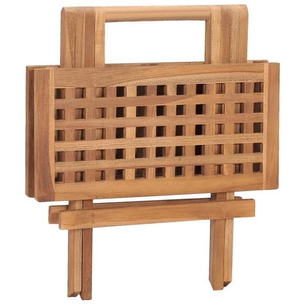 Maison Exclusive - Sammenklappeligt havebord 50x50x50 cm Solid teaktræ