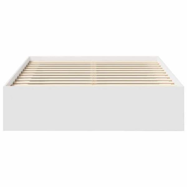 Sengestel - EKSKLUSIV HUS - 140x200 cm - Hvid - 6 rum - Lamelseng Vit