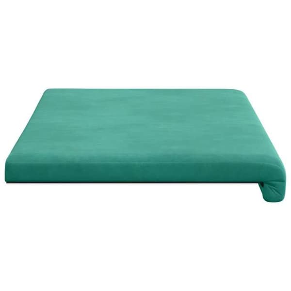 Maison Exclusive - Bänk Kudde Sammet Turkos Djup 35 cm