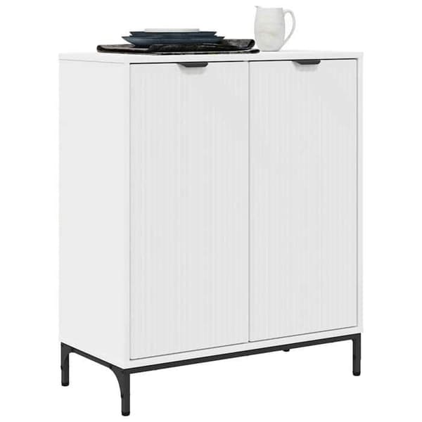 Buffé - EXKLUSIVT HUS - Maison Exclusive - Vit - Ingenjörsträ - 69,5 x 33 x 82 cm Vit