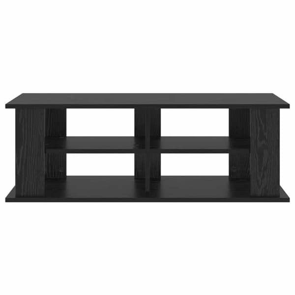 Maison Exclusive - TV-stativ 96 x 35 x 33,5 cm Sort eg svart ek