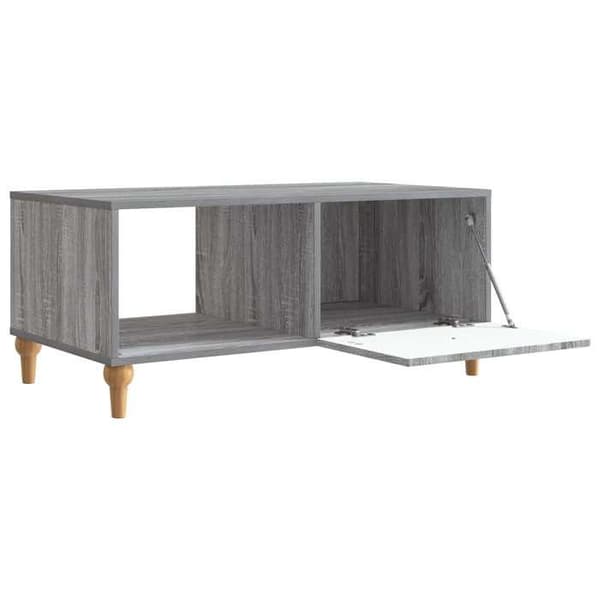 Maison Exclusive - Soffbord Sonoma grå 90 x 50 x 40 cm Ingenjörsträ Grå (Sonoma)
