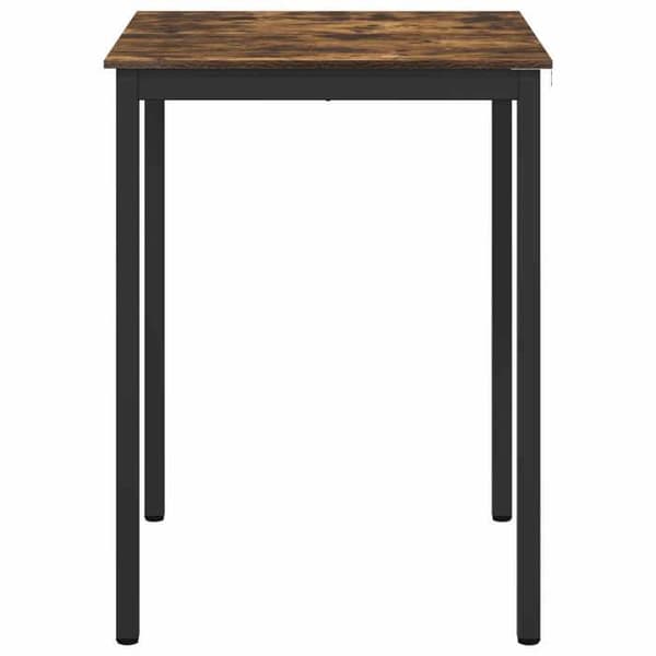 Matbord - EXKLUSIV HEM - Rektangulär 80 cm - Ingenjörsträ - Metallben - Grå