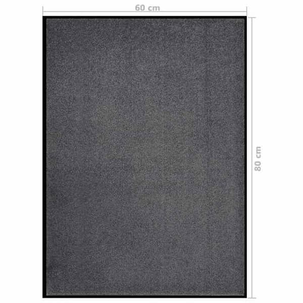 Maison Exclusive - Antrasiitti Matto 60x80 cm