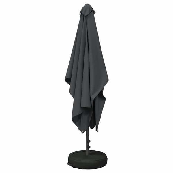 Maison Exclusive - Trädgårdsparasol med bas 200 x 300 cm Polyester