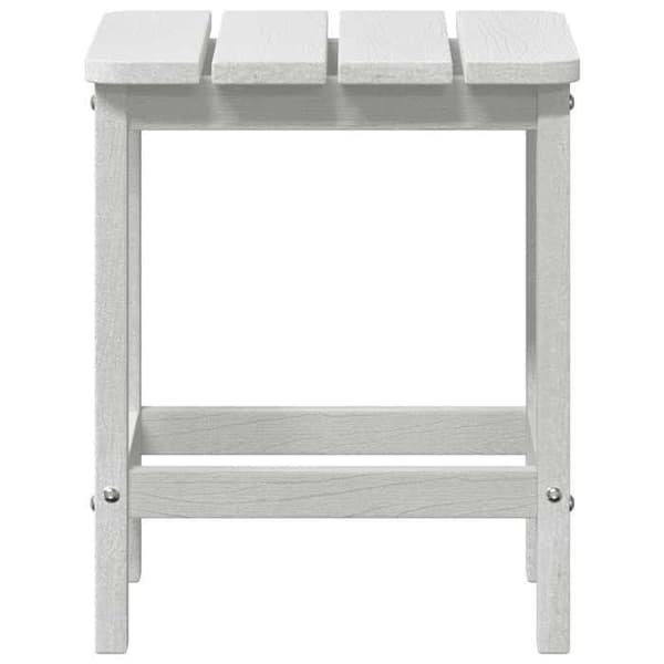 Maison Exclusive - Sidobord Vit 38 x 38 x 46 cm Polyeten