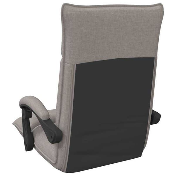 Maison Exclusive - Justerbar gulvstol Taupe Stof
