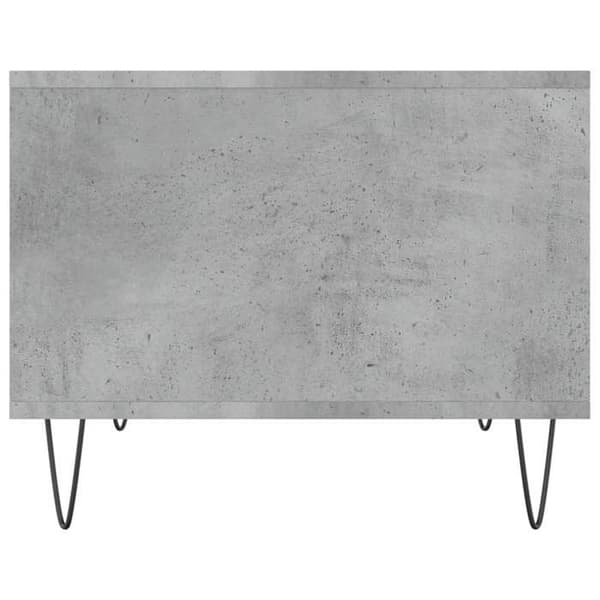 Maison Exclusive - Betonggrå soffbord 60x50x40 cm ingenjörsträ