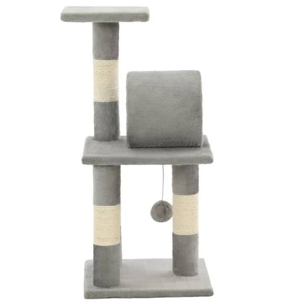 Maison Exclusive - Kattekradse med sisal kløer 65 cm Grå Grå