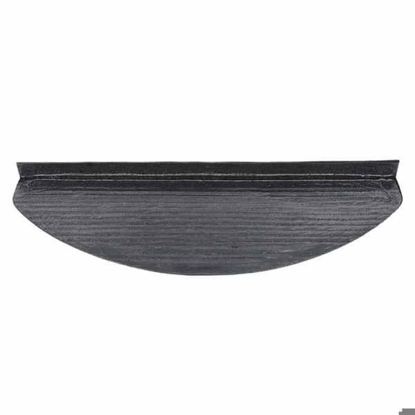 Maison Exclusive - Selvklebende trappetæpper 10 stk sort 65x22,5x3,5 cm