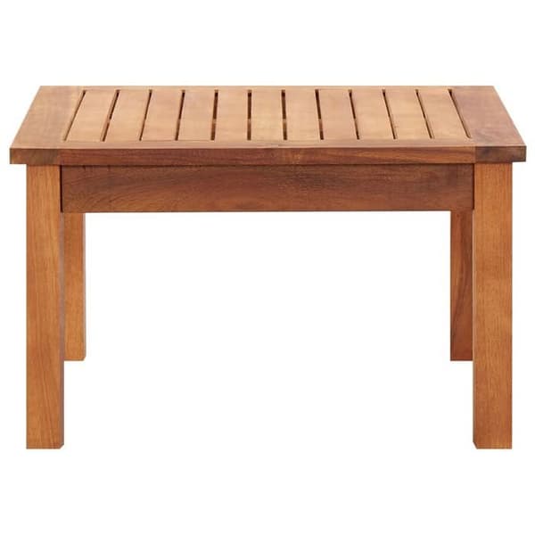 Maison Exclusive - Trädgårdssoffbord 60x60x36 cm Solid akaciaträ