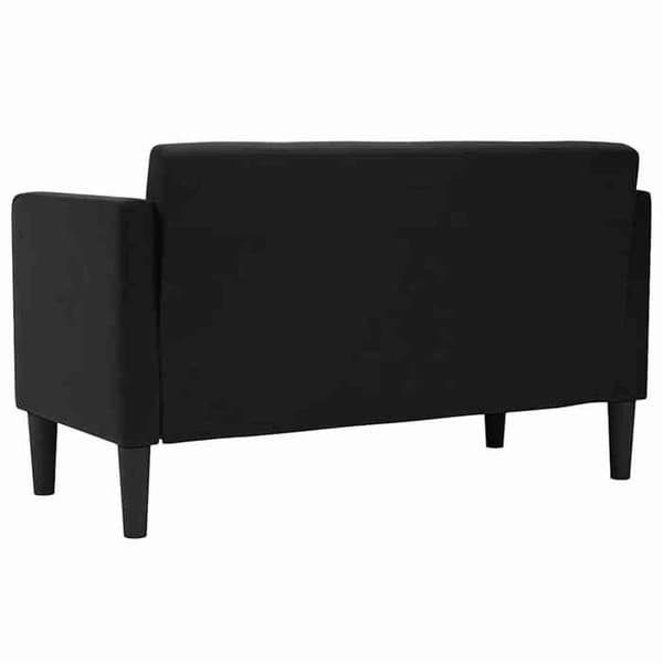 Maison Exclusive - Sort 2-personers sofa 111 cm velour