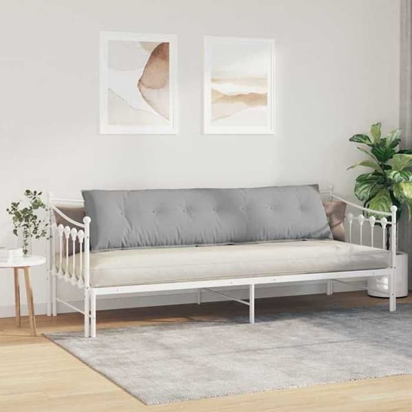 Maison Exclusive - Grå moln ryggkudde 200 x 19 x 50 cm tyg