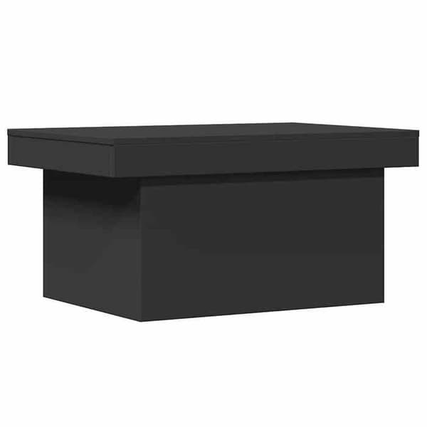 Bord - EKSKLUSIV HUS - 100x55x40 cm - Sort - Ingeniørtræ - Skydelagring Svart