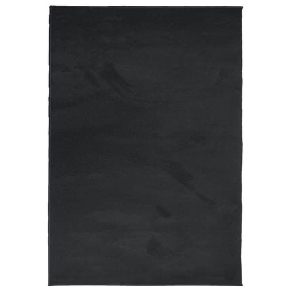 Tæppe - MAISON EXCLUSIVE - OVIEDO - 200x280 cm - Sort - Polyester Svart