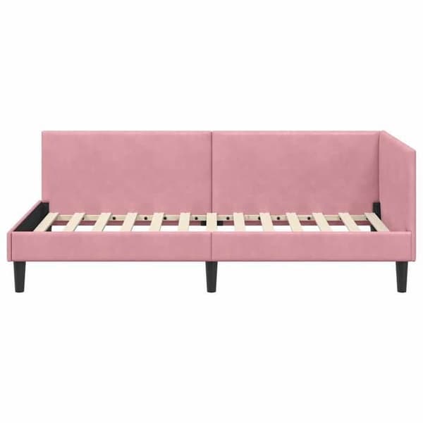 Maison Exclusive - Kulmasänky Rose 90 cm x 190 cm Sametti