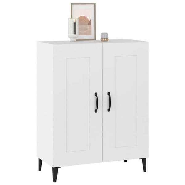 Maison Exclusive - Buffé Vit 69,5x34x90 cm Ingenjörsträ Vit