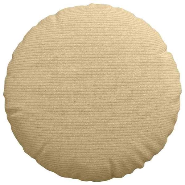Sittkudde - EXKLUSIV HEM - Rund 40 cm - Kordvelour - Bas av polypropen - Polyesterfyllning