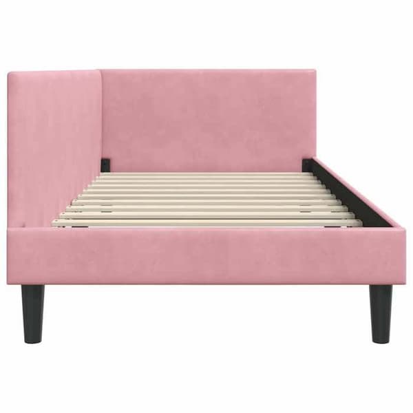 Maison Exclusive - Kulmasänky Rose 90 cm x 190 cm Sametti