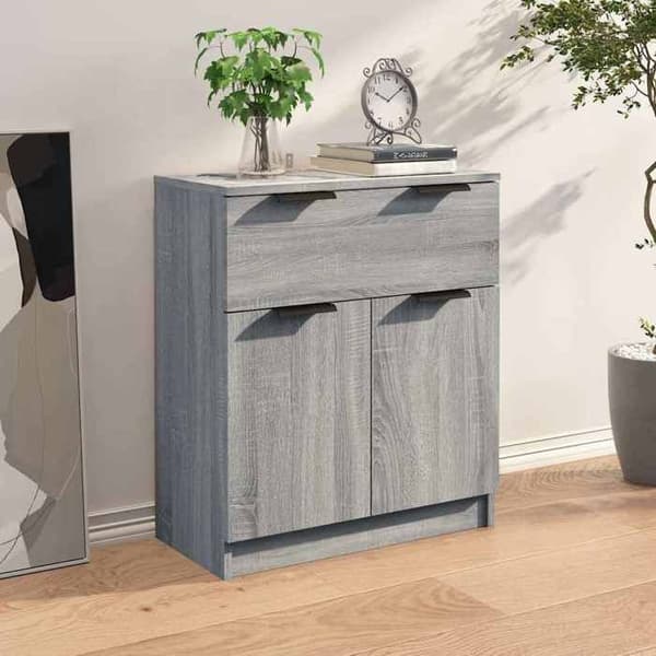 Maison Exclusive - Buffet Sonoma grå 60x30x70 cm Ingenjörsträ