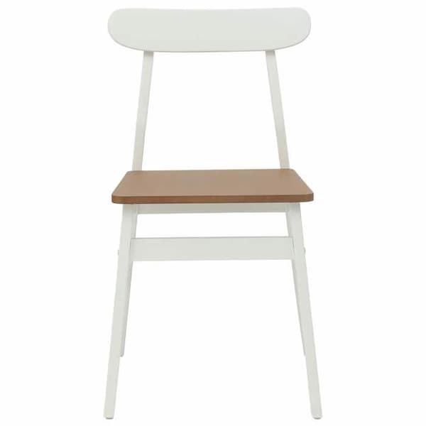 Maison Exclusive - Spisestol 2 stk Massivt Gummitræ