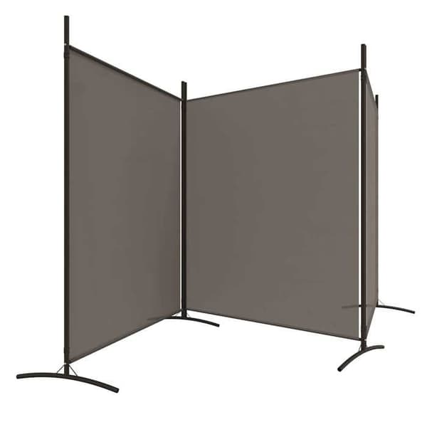 Maison Exclusive - Skillevæg 3 paneler Antracit 525x180 cm Stof