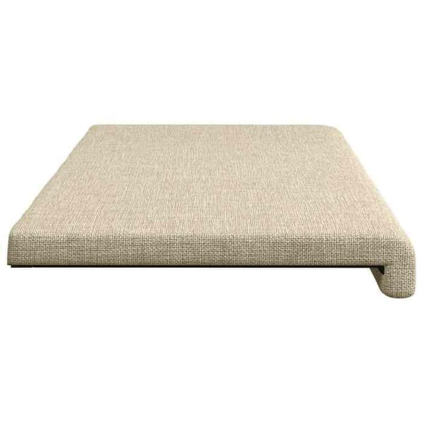Bænkepude - EKSKLUSIV HUS - L-formet - Polyester - Dybde 35 cm - Skridsikker Grädde