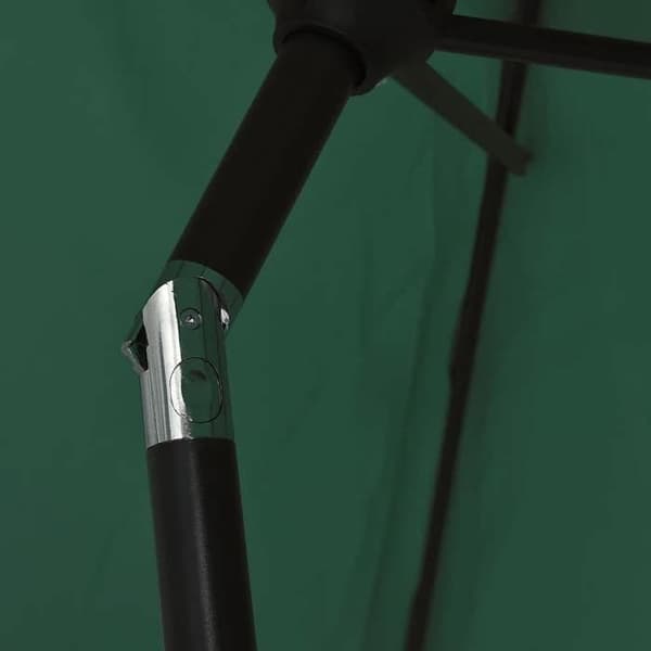 Maison Exclusive - Parasol Grøn 200x224 cm Aluminium