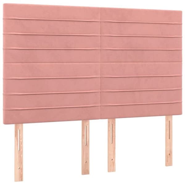 Maison Exclusive - Ruusupääty 144x5x118/128 cm Sametti Ros