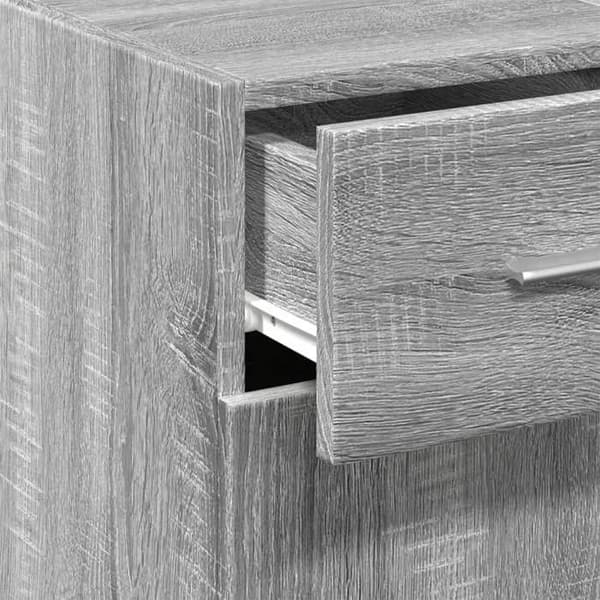 Maison Exclusive - Buffé Sonoma Grå 30x42,5x93 cm Ingenjörsträ