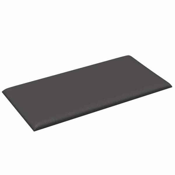 Maison Exclusive - Väggsänggavel 12 pc 30 x 15 cm Grå tyg Grå