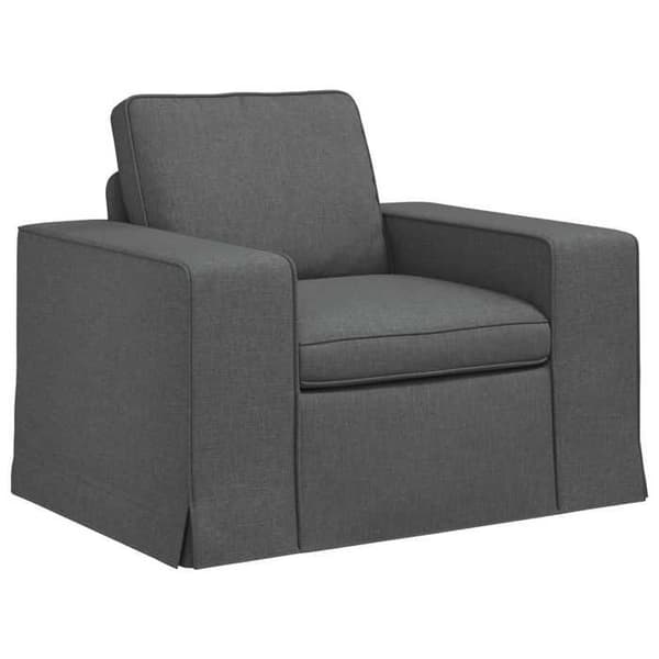 Maison Exclusive - Sæt af 2 sofaer Mørkegrå stof