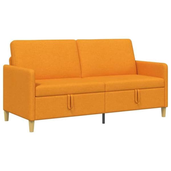 Maison Exclusive - Soffa med förvaring Mörkgul 172 x 78 x 87 cm Polyester