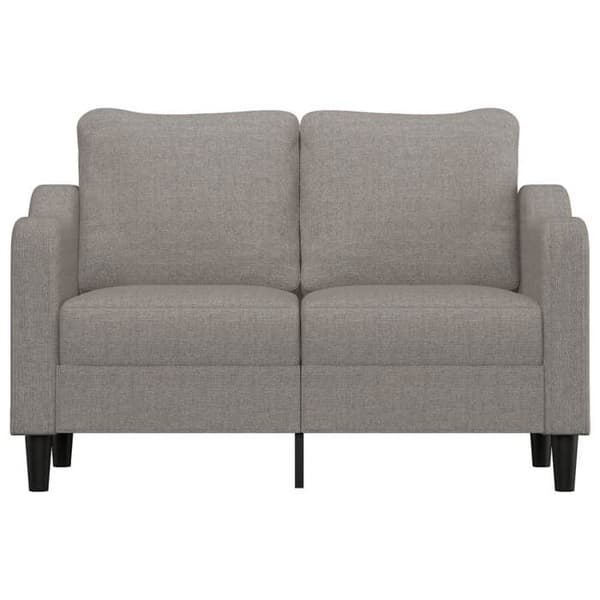 Maison Exclusive - Soffa 2-sits Taupe 120 cm Tyg Mol