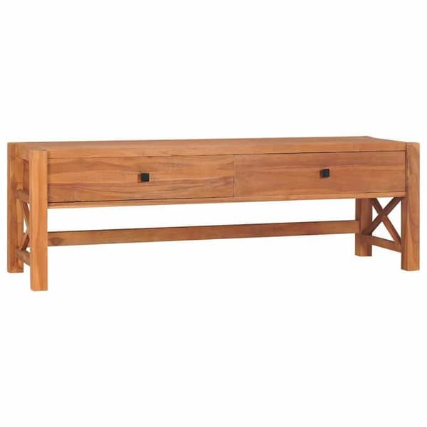 Maison Exclusive - TV-møbel 140x40x45 cm Teaktræ