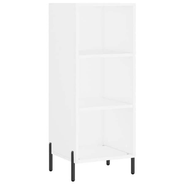 Maison Exclusive - Buffé vit 34,5x32,5x90 cm ingenjörsträ