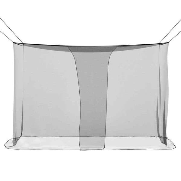 Maison Exclusive - Myggenet til seng 3 stk 156 mesh Sort Polyester Svart