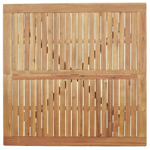 Maison Exclusive - Firkantet havebord 110x110x75 cm i solid akacietræ