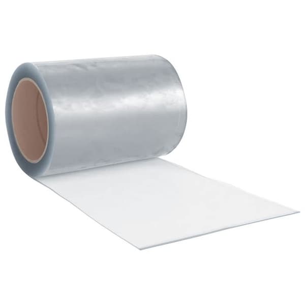 Maison Exclusive - Transparent dörrgardin 300 mmx2,6 mm 10 m PVC Transparent