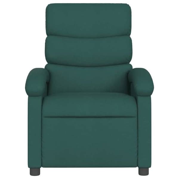 Maison Exclusive - Tummanvihreä kangas nojatuoli
