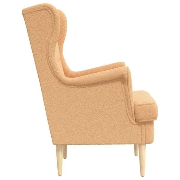 Maison Exclusive - Beige Bouclé Stol