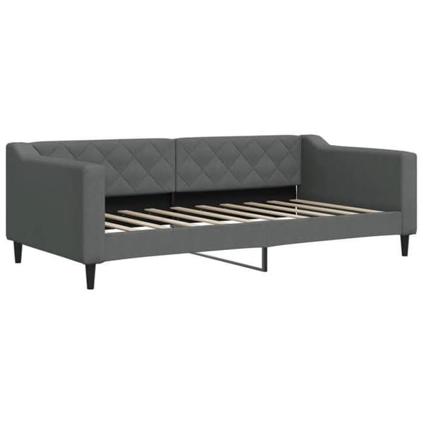 Maison Exclusive - Sengebund uden madras grå 90x190 cm stof
