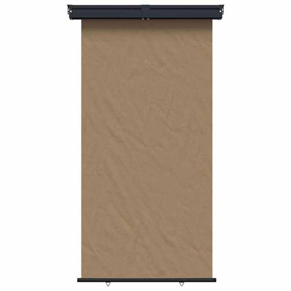 Maison Exclusive - Sideskærm til balkon 160 x 250 cm 100% polyester jern stål