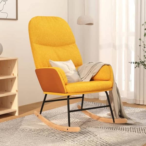 Maison Exclusive - Gyngestol Gul sennep Stof