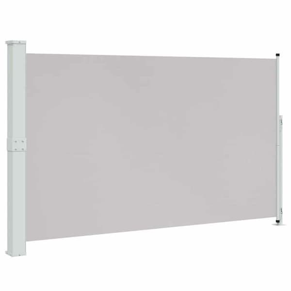 Maison Exclusive - Retractable sidotak för uteplats 180x314 cm Grå