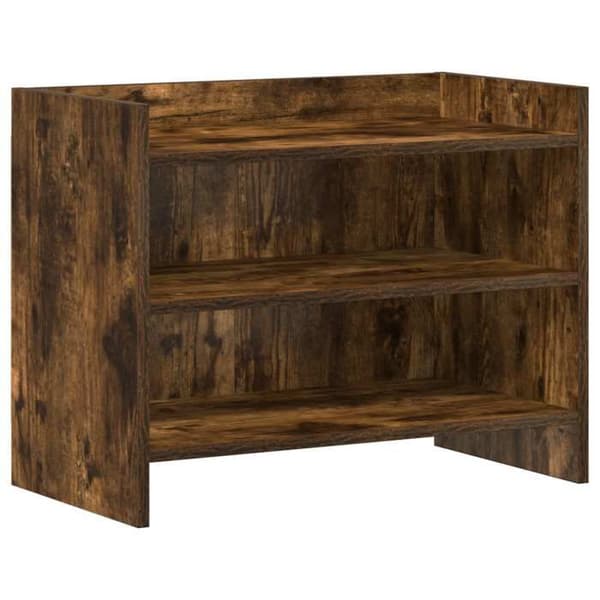 Maison Exclusive - TV-møbel 60 x 33 x 47 cm Røget eg Ingeniørtræ