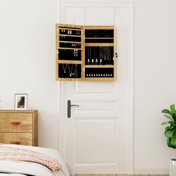 Maison Exclusive - Peilikaappi koruille LED-seinävalaistuksella