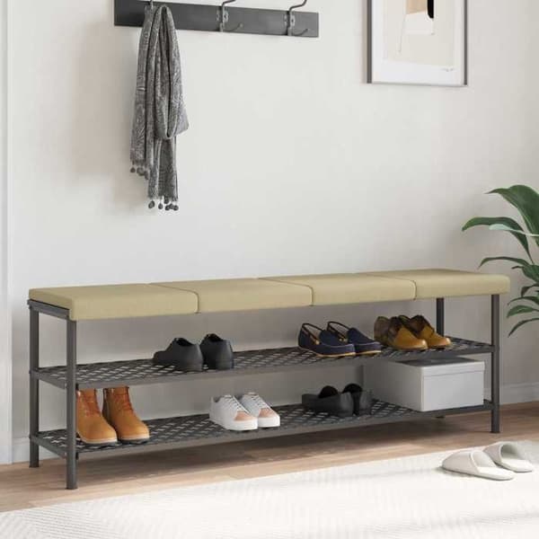 Maison Exclusive - Bänkdyna 4 st sammetstyg Grågrön Djup 35 cm