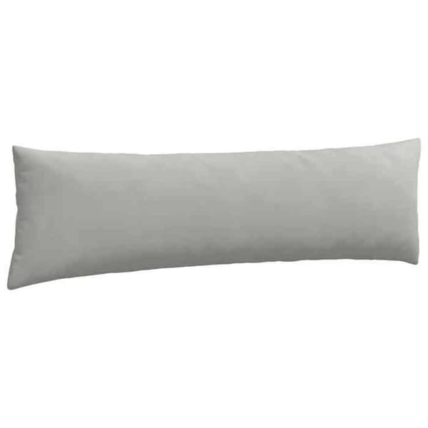 Maison Exclusive - Soffkuddar 2 st tyg Ljusgrå 145 x 40 cm Ljusgrått